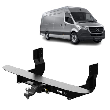 TAG Heavy Duty Towbar for Mercedes Benz Sprinter Van 904, VS30 Wide Chassis (01/2019 - On) - Brixton 4x4 - Buy Online Now!
